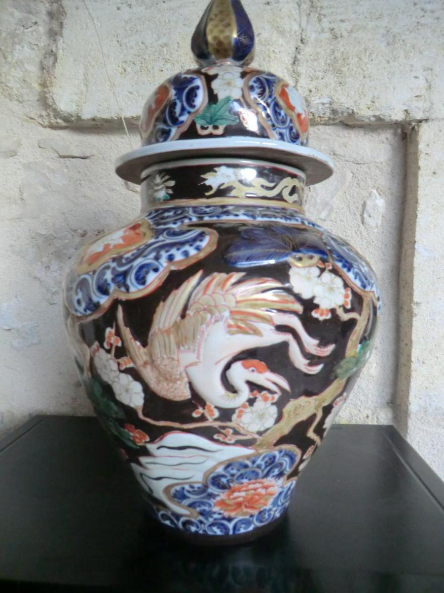 Porcelain Vase In The Taste Of China Or Japan-photo-4