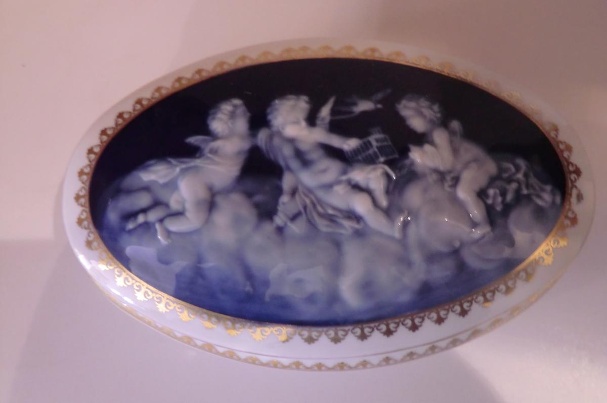 Limoges Porcelain Box Camille Tharaud