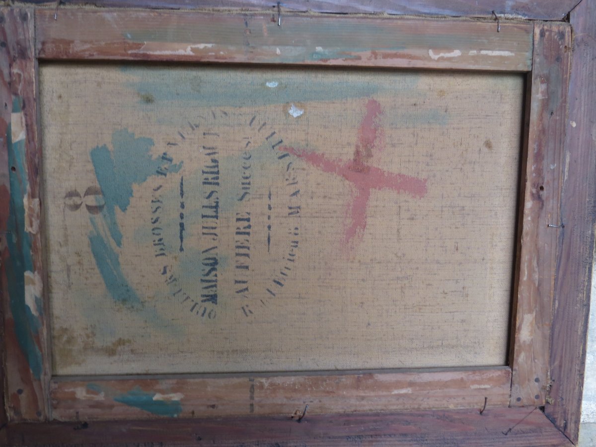 Marine Signed Cheri François Dubreuil (1828/1880)-photo-2