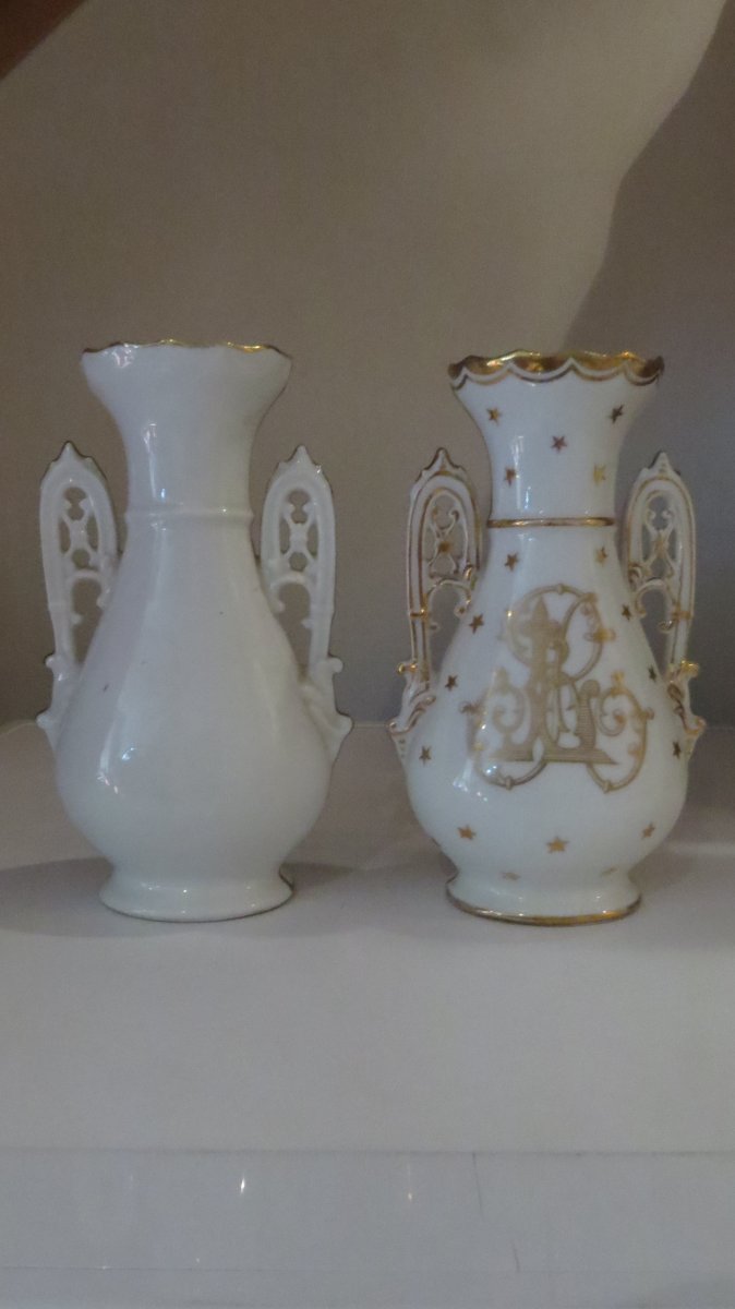 Vases En Porcelaine De Limoges La Seynie Saint Yriex La Perche-photo-2