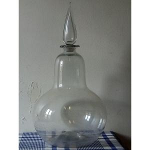 Large Apothecary Pharmacy Bottle Late 19th