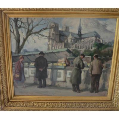 The Booksellers In Paris By René Joly De Beynac