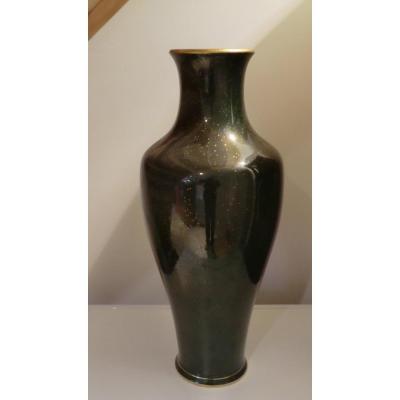Grand Art Deco Vase De Sevres