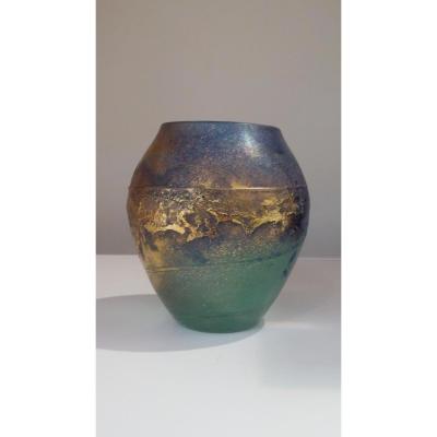 Vase Decor Gold Jean Claude Novaro