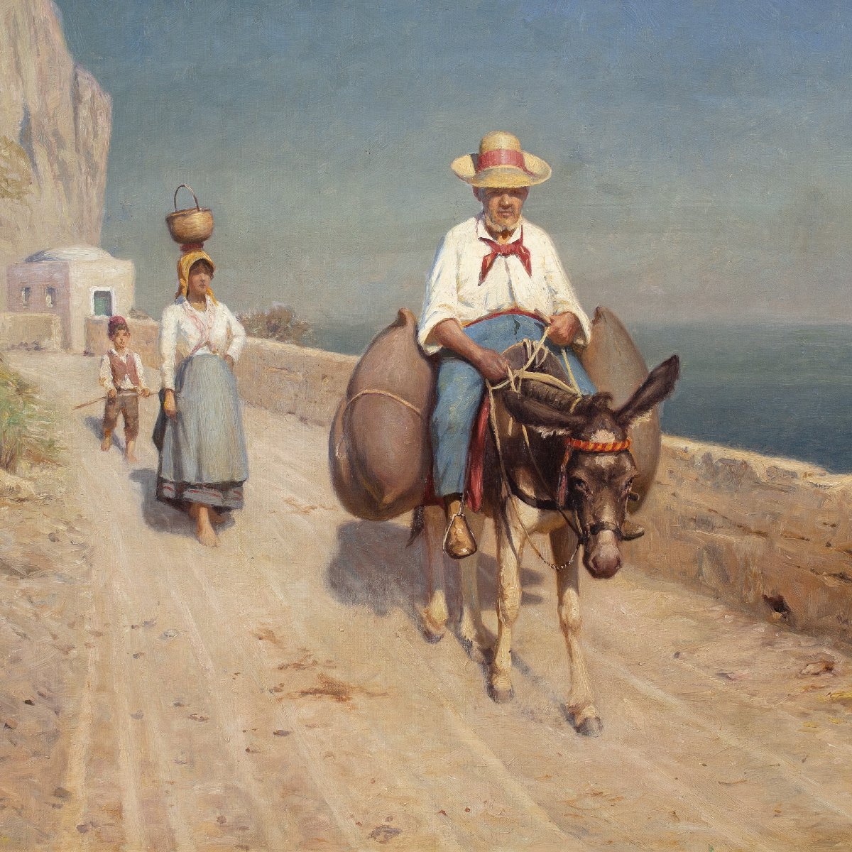 Niels Frederik Schiøttz-Jensen, Famille Itinérante, Capri-photo-1