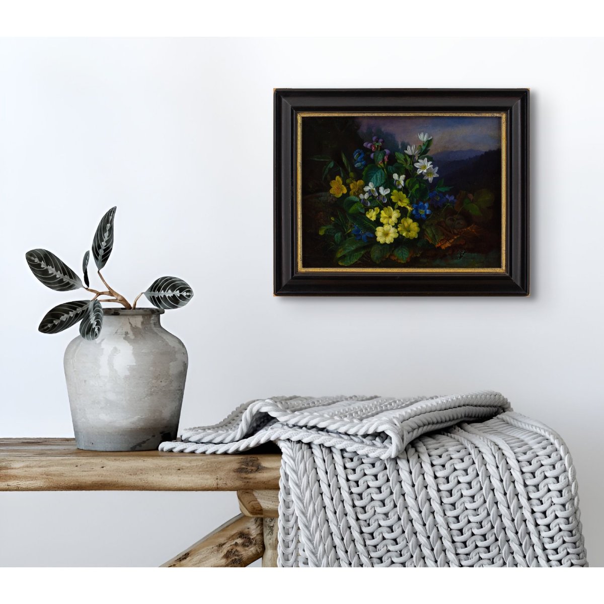 Franz Xaver Petter (Cercle), Nature Morte à La Flore Alpine-photo-4