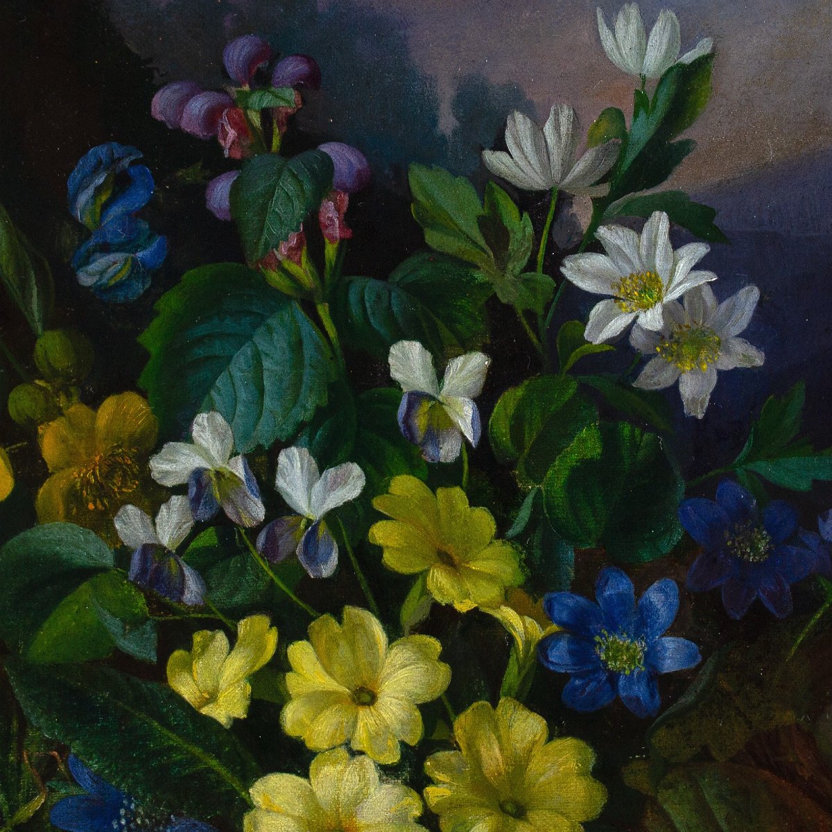 Franz Xaver Petter (Cercle), Nature Morte à La Flore Alpine-photo-3