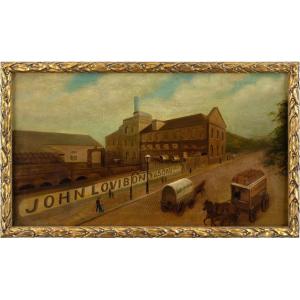 École Anglaise Du Début Du Xxe Siècle, John Lovibond Et Fils, Brasserie Cannon, Fulham
