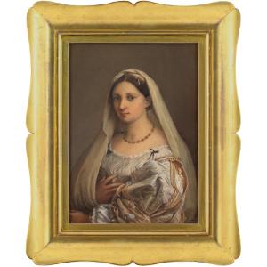 Girolamo Tubino, D'Après Raphaël Sanzio Da Urbino La femme Voilée