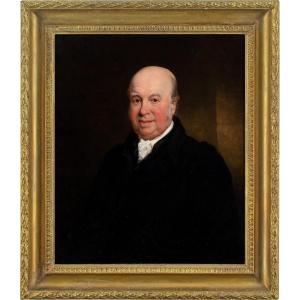 École Anglaise Du Début Du XIXe Siècle, Portrait De Samuel Jones De Skeyton, Norfolk