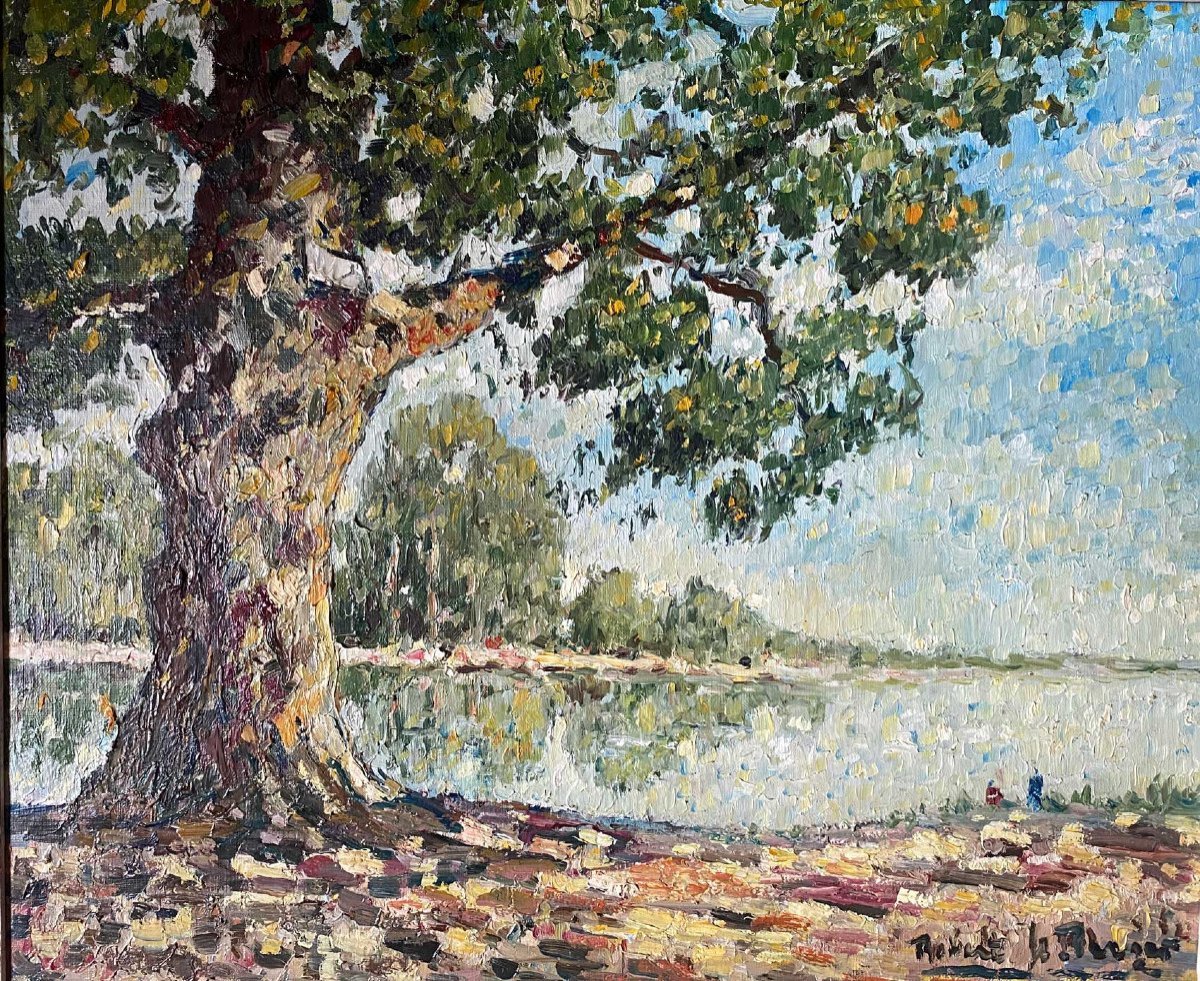 Rober Le Berger, étang de la Chasse dans La Forêt De Montmorency
