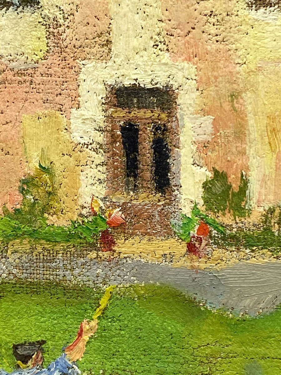 Mathilde, Marguerite Hautrive, Pink House On The Edge Of The Sèvre Niortaise-photo-1