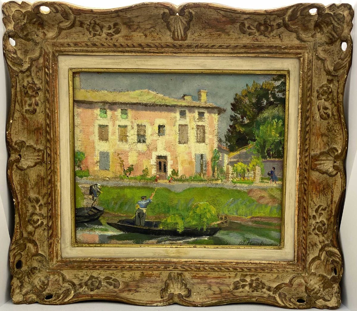Mathilde, Marguerite Hautrive, Pink House On The Edge Of The Sèvre Niortaise