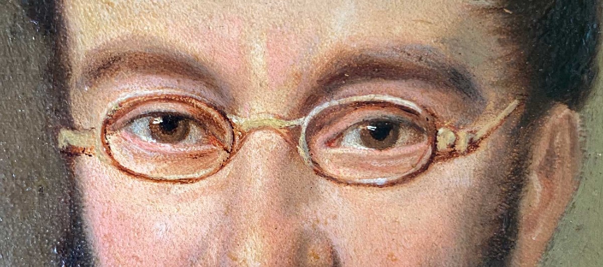 Painting By Jeanne Gadou-boyer, Portrait Of A Man-photo-4