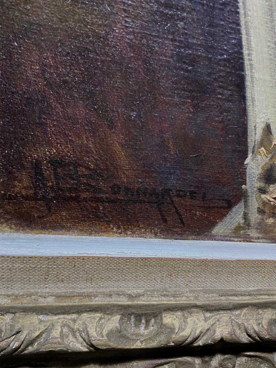 Young Woman At Her Toilet, Jade Necklace By Alexandre François Bonnardel-photo-5