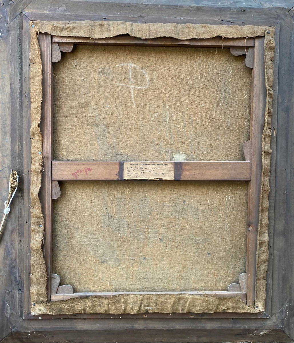 Young Woman At Her Toilet, Jade Necklace By Alexandre François Bonnardel-photo-8