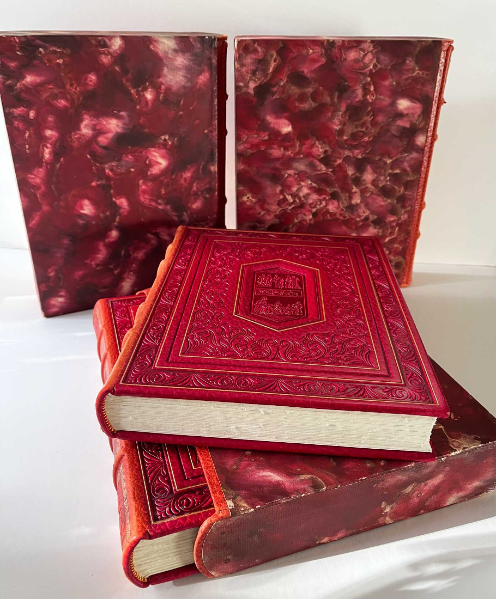 Les Grands Précurseurs, 4 volumes, illustration Jean Gradassi, Monte Carlo, 1980-photo-3