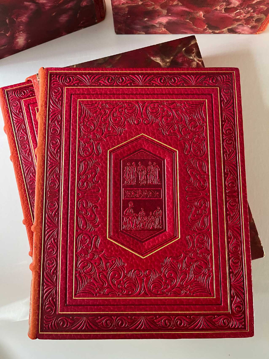 Les Grands Précurseurs, 4 volumes, illustration Jean Gradassi, Monte Carlo, 1980-photo-4