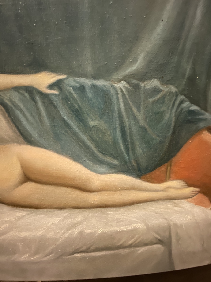 Robert Houy, nu allongé sur un canapé-photo-4