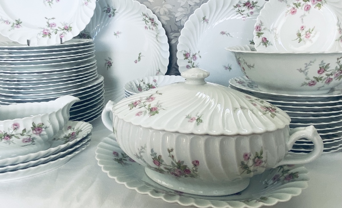 Limoges And Haviland Dinnerware Set, Sylvie Model-photo-2