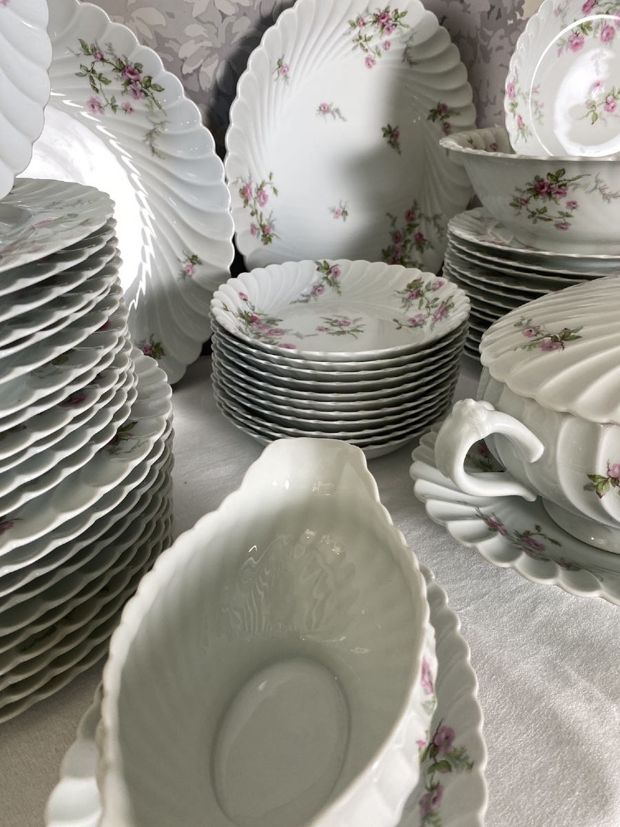 Limoges And Haviland Dinnerware Set, Sylvie Model-photo-3