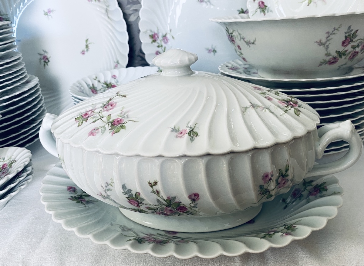 Limoges And Haviland Dinnerware Set, Sylvie Model-photo-2