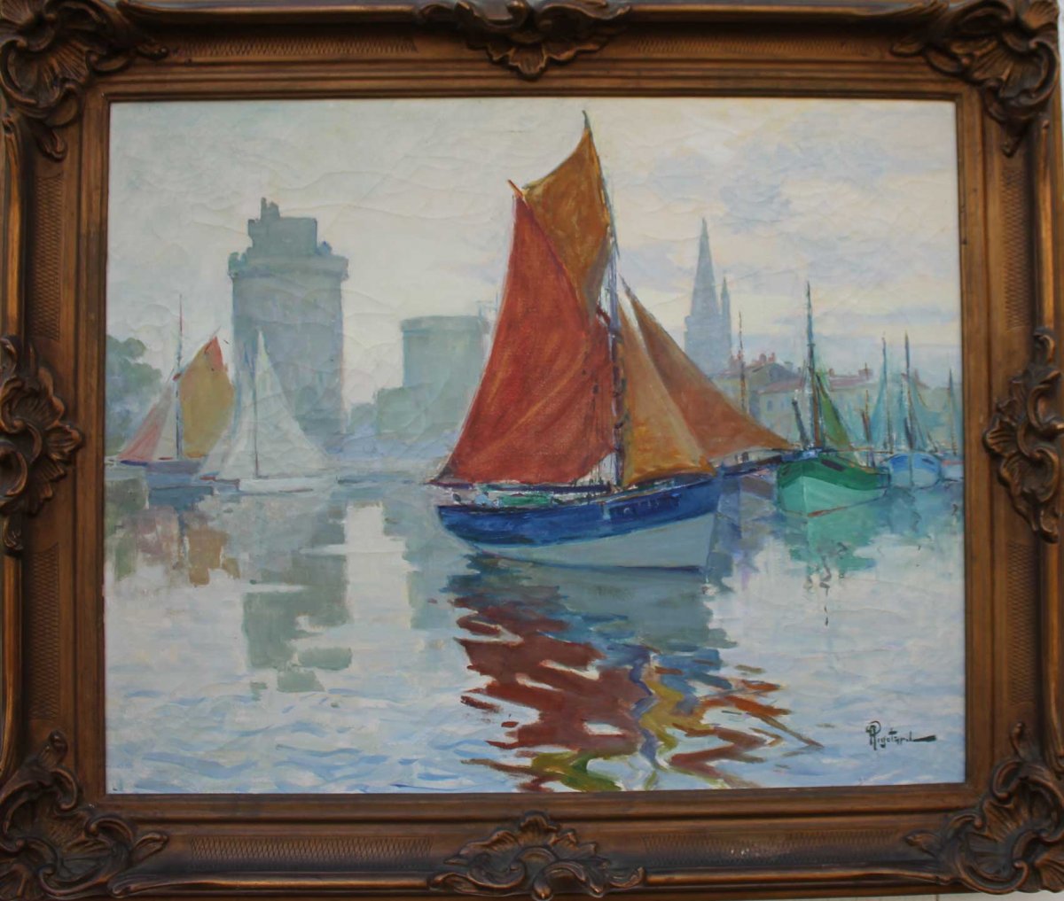 Alexandre Rigotard, Entrée du port de La Rochelle -photo-2
