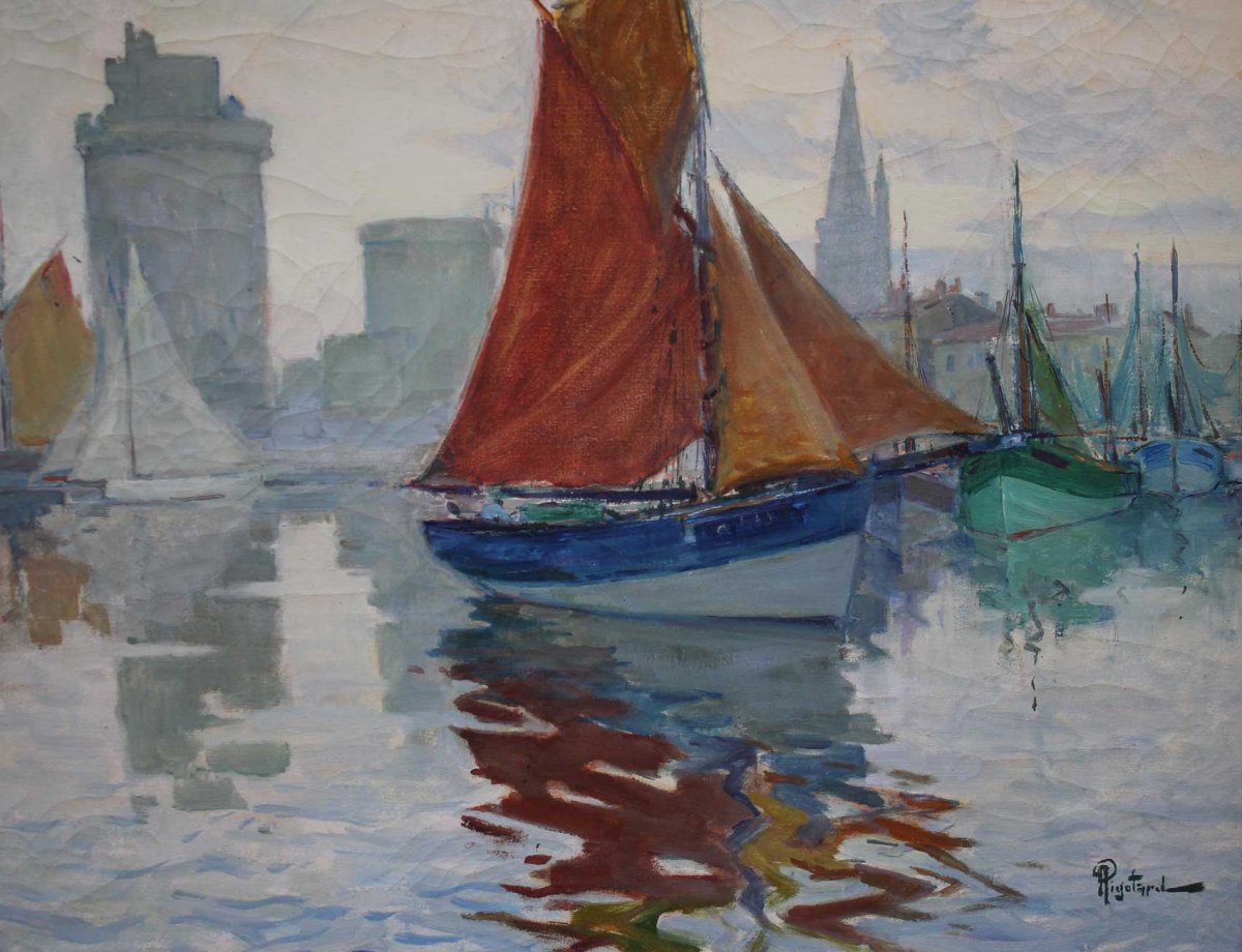 Alexandre Rigotard, Entrée du port de La Rochelle 