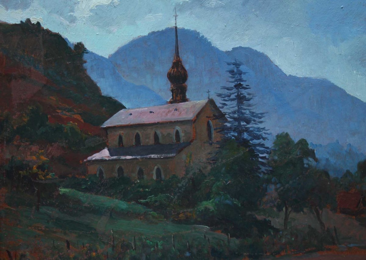 Mountain Painting, De Lucey Church