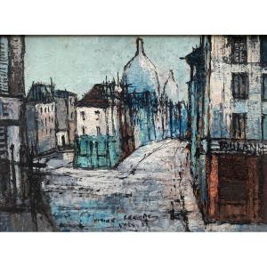 Painting, View Of Paris Didier Grandt
