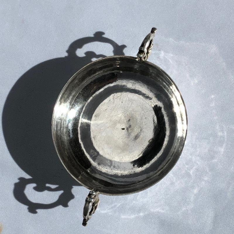 Coupe De Mariage En Argent De Beuzec (finistère), Orfèvre Théodore Tonnelier Paris-photo-3