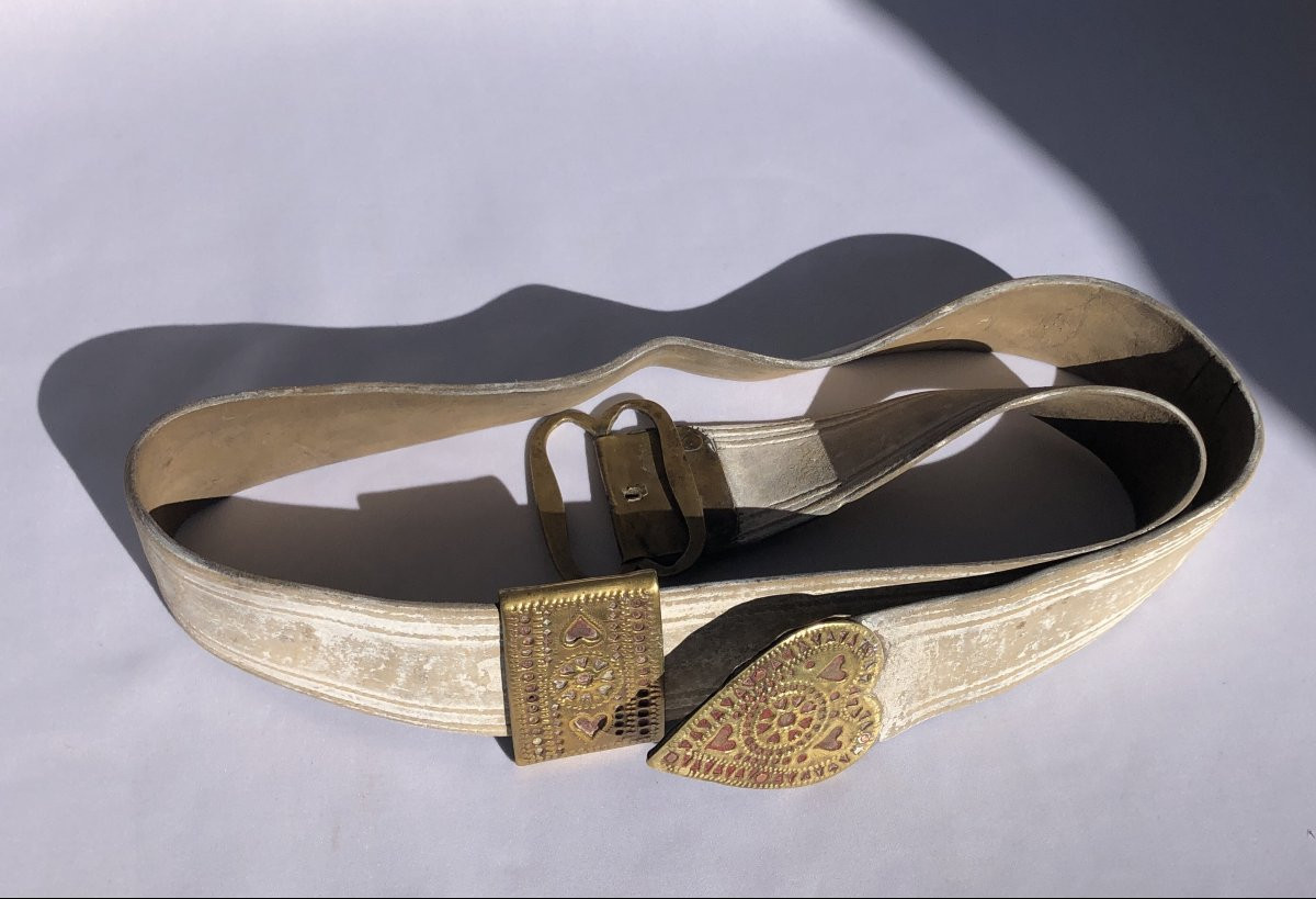 Breton Belt Known As Gouriz Dated 1848 - Brittany-photo-4