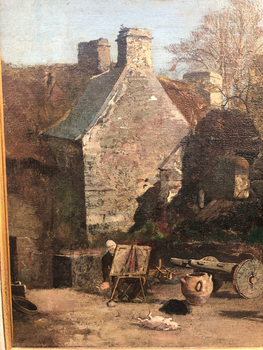 American Painters On Location In Pont-aven - Brittany-photo-3