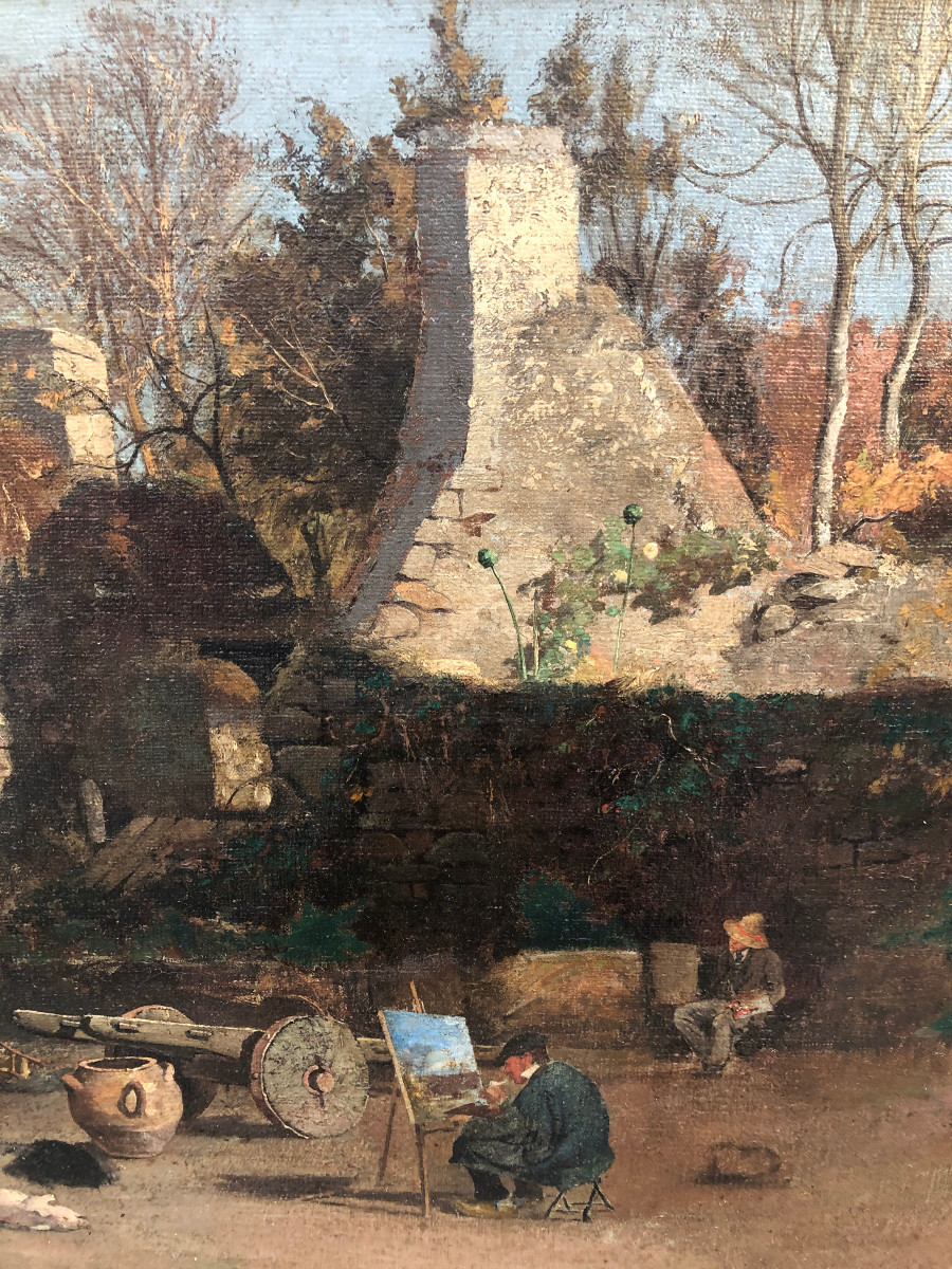 American Painters On Location In Pont-aven - Brittany-photo-4