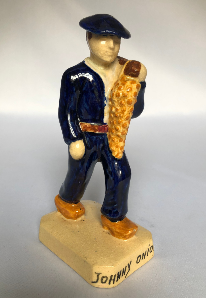 Rare sujet de Johnny Onions - Jim Sévellec  -  Manufacture Henriot - Bretagne