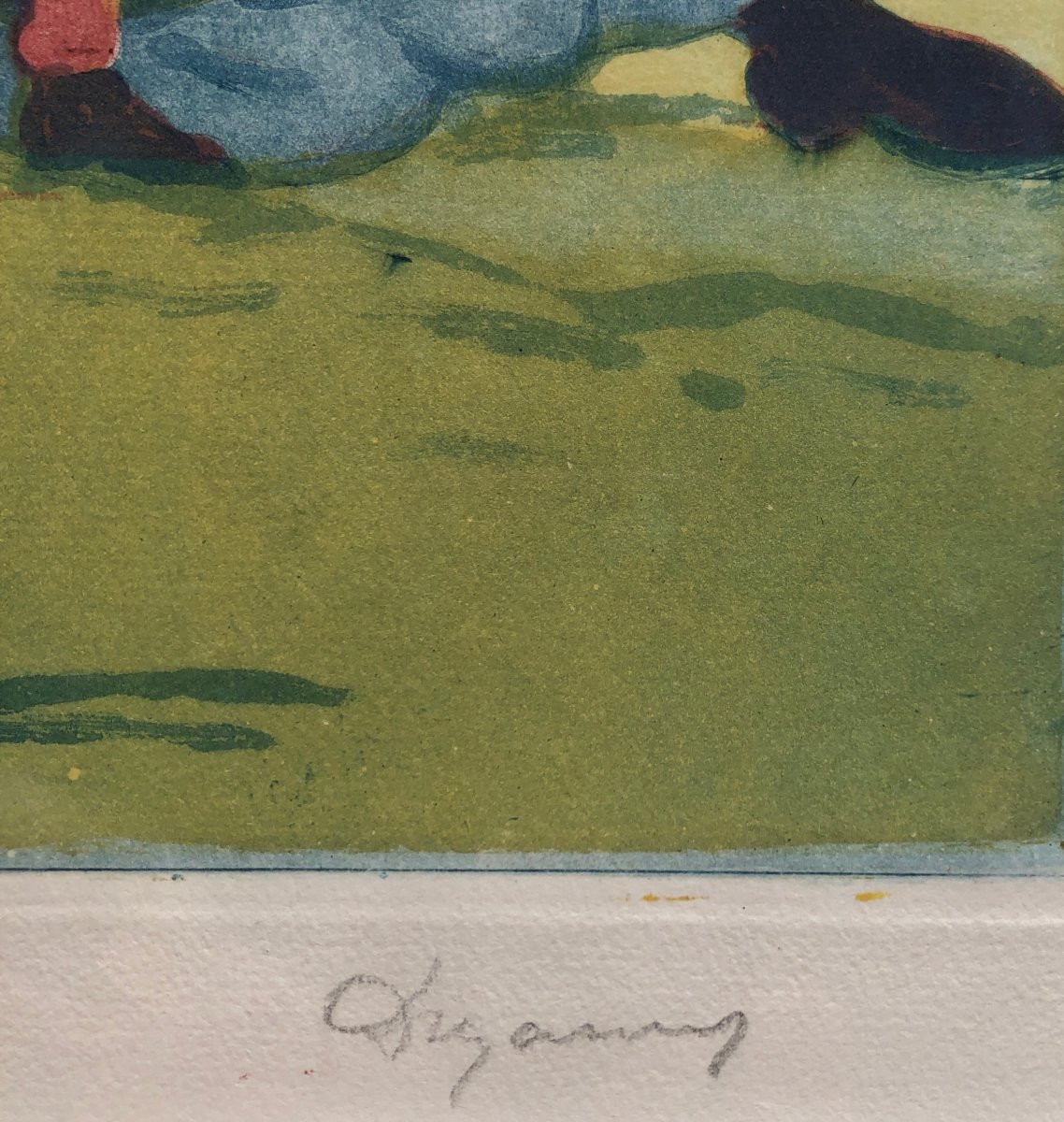 Scène de pardon en Cornouailles - Émile Dezaunay - Bretagne-photo-3