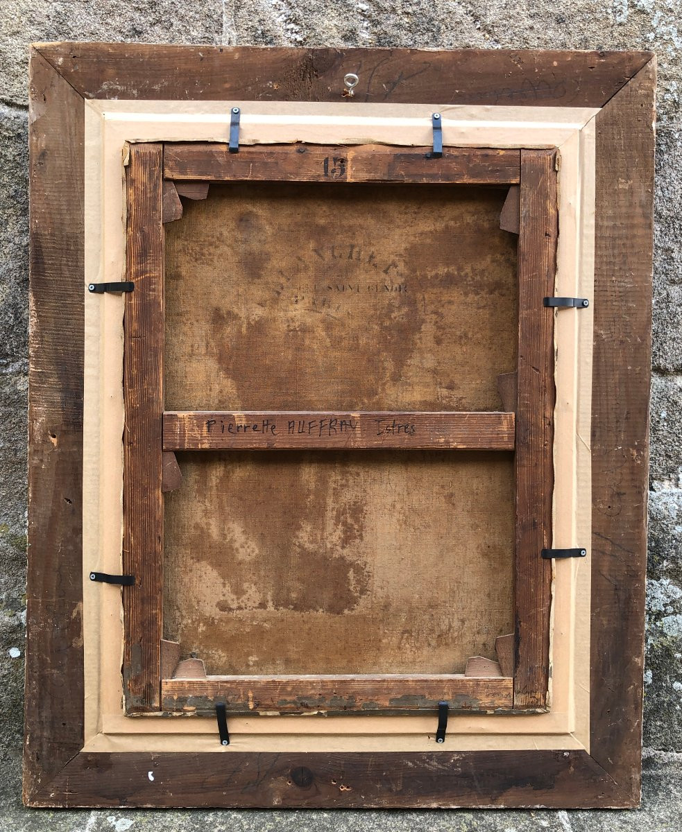 Les deux amies sur les hauteurs de Douarnenez - Émile Dezaunay - Bretagne-photo-2