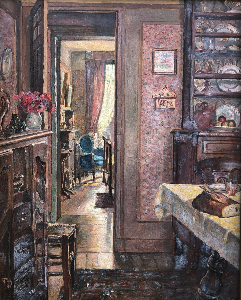 Intérieur de l'artiste - Pierre Agnès - Bretagne 
