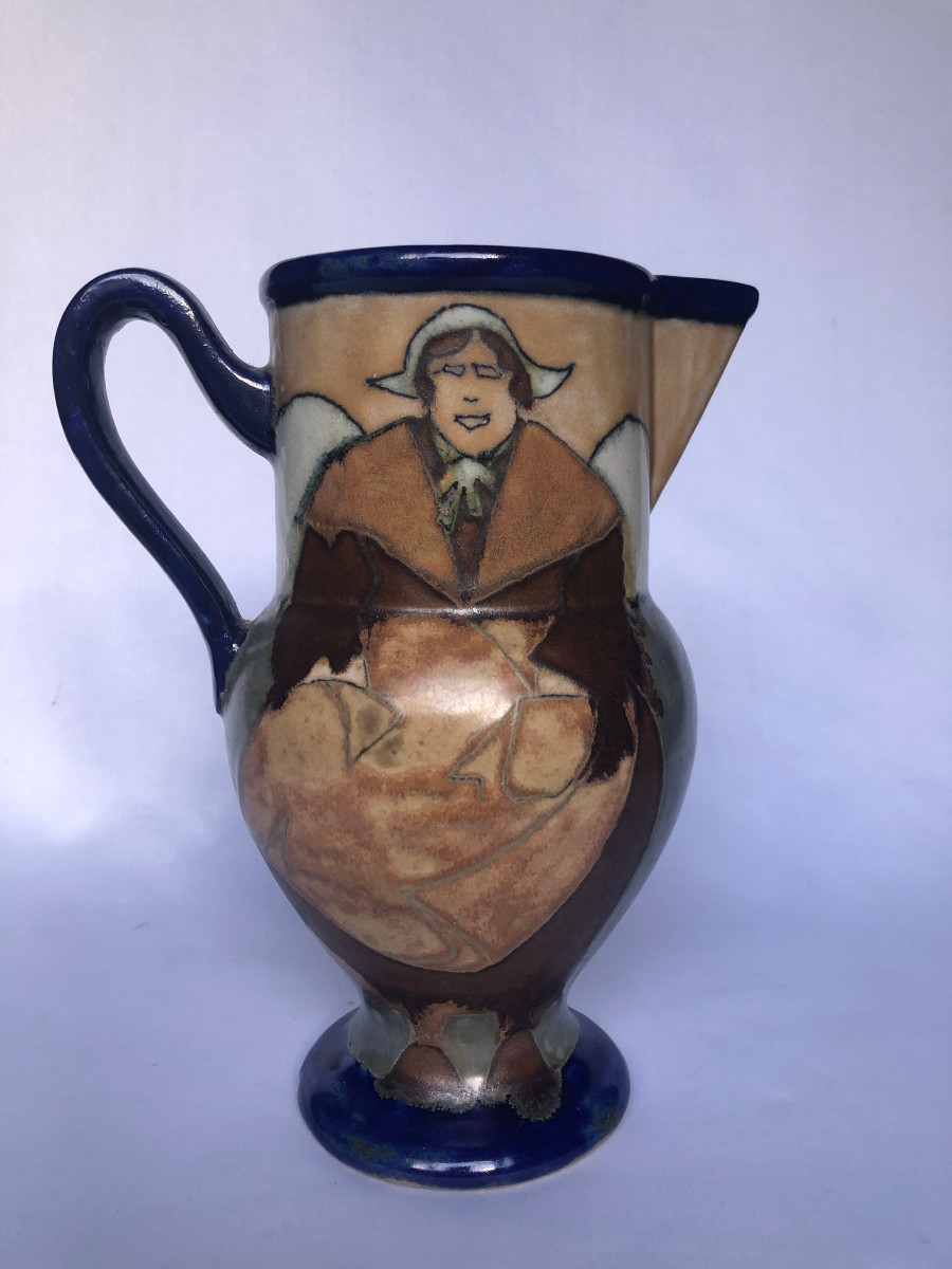 Pichet Odetta - George Brisson - Manufacture HB Quimper - Bretagne