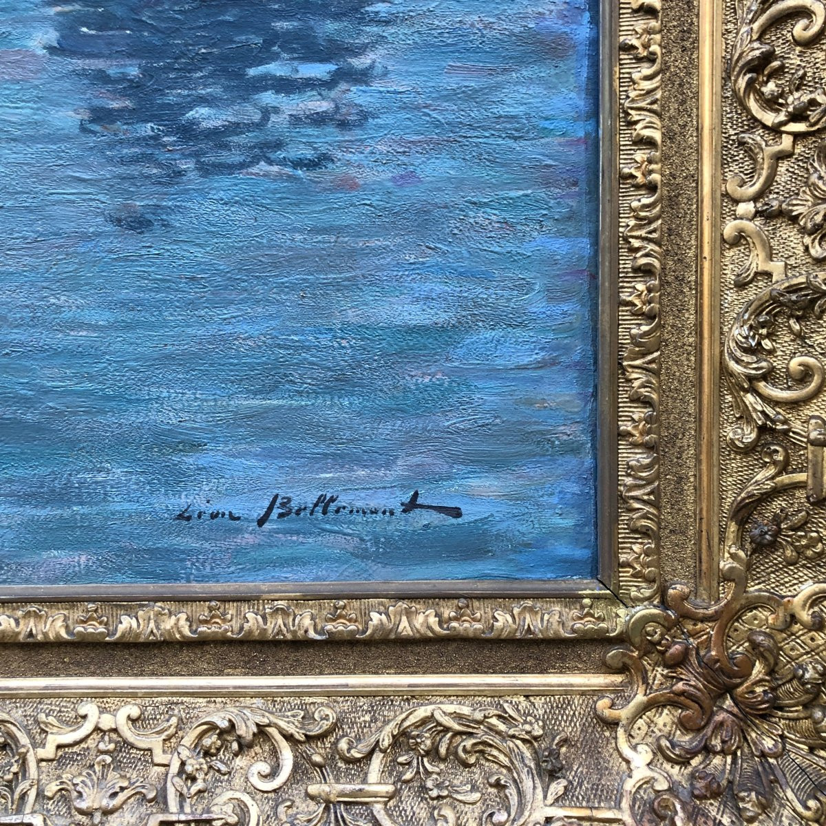 Sortie du port d’Audierne face à Plouhinec - Léon Bellemont - Bretagne-photo-3