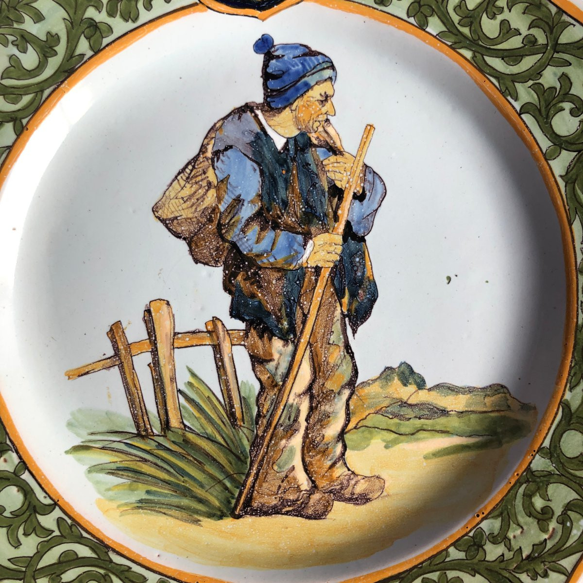 Beggar Rag Picker From Plounévez Moudec - Alfred Beau - Porquier Beau Manufacture - Brittany-photo-2