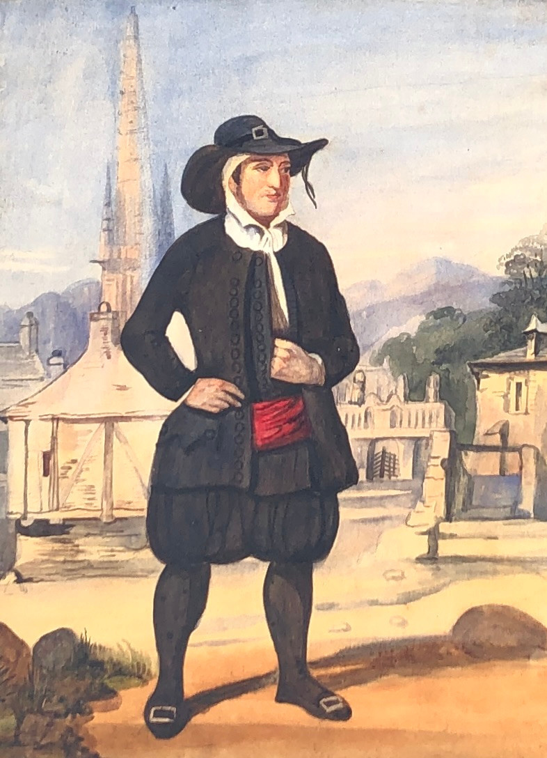 Fashionable Man From Châteaulin - Brittany