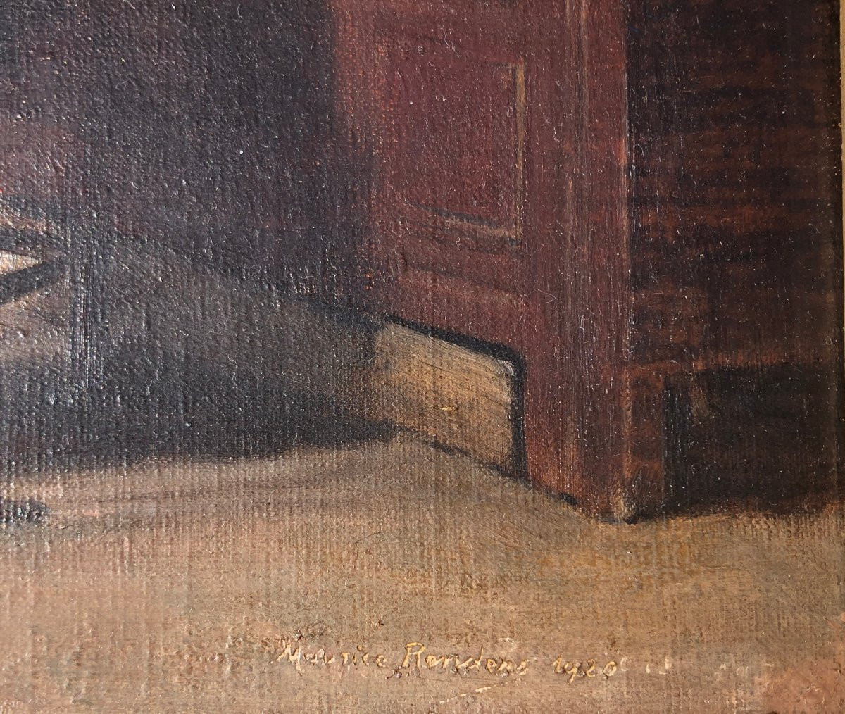 Woman From Baud In Her Home - Maurice Renders - Brittany-photo-3