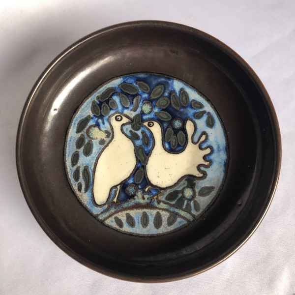 Dove Cup By Jorj Robin - Artist Of The Seiz-breur Movement - Brittany