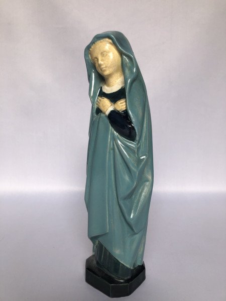 Vierge de l'annonciation par Jean Fréour - Seiz Breur - Bretagne-photo-2