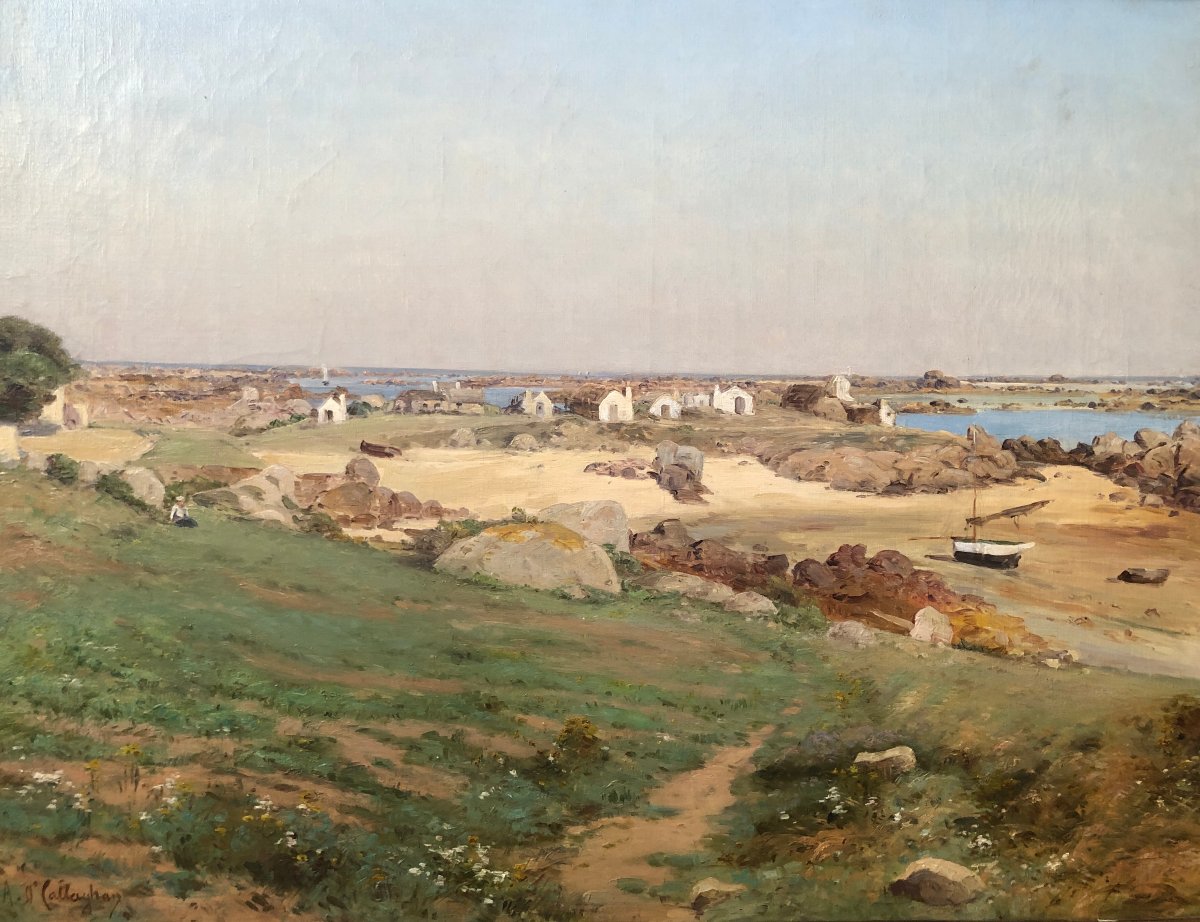 "at Lilia's In Plouguerneau" By A. O’callaghan, Brittany