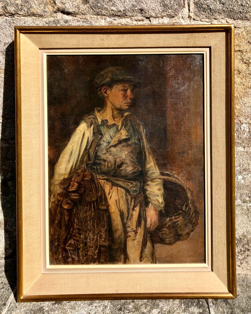"young Fisherman" By Achille Granchi-taylor - Brittany -photo-2