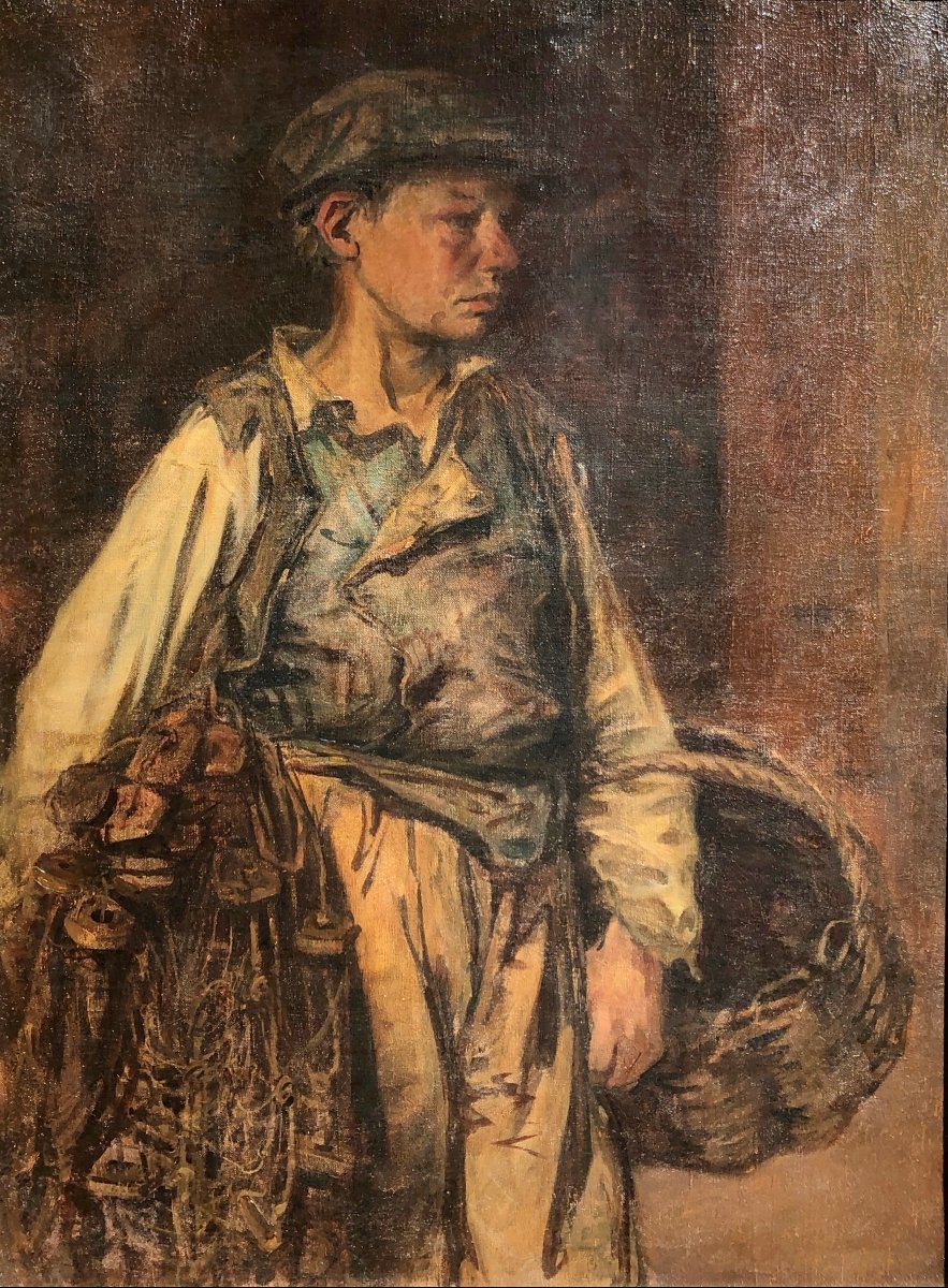 "young Fisherman" By Achille Granchi-taylor - Brittany 