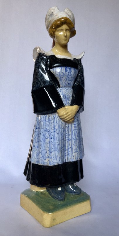 Jeune femme de Pont-Aven de Louis-Henri Nicot - Bretagne