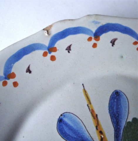 Plate With Cutlery And Parsnips—nevers Manufactory -photo-2
